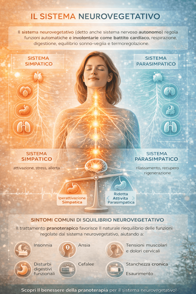 raffigurazione del sistema neurovegetativo o sistema nervoso